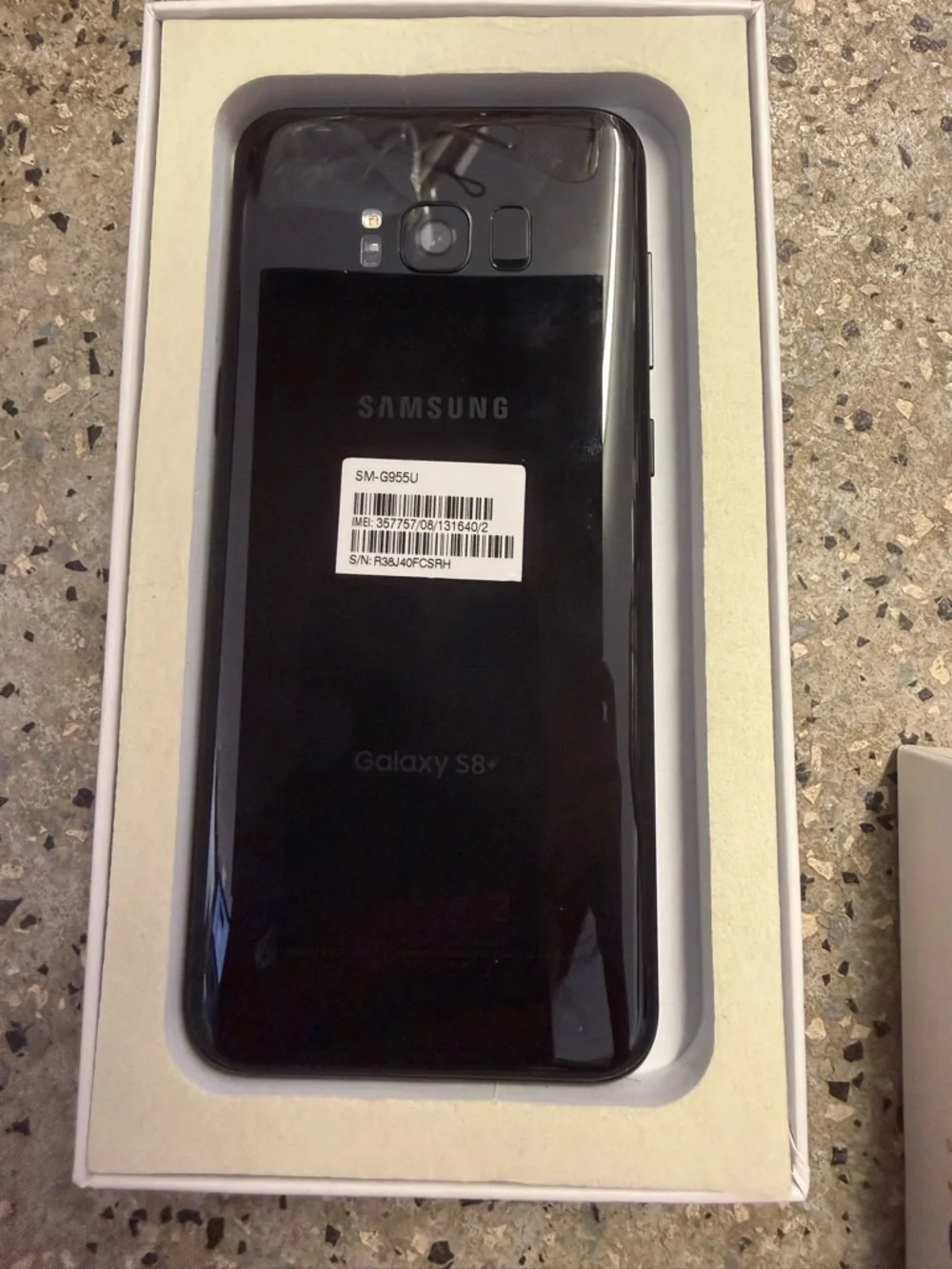 NIB Samsung Galaxy S8+ Black Smartphone 64GB AT&T